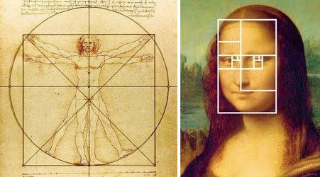 Léonard de Vinci - La joconde et l'homme de Vitruve