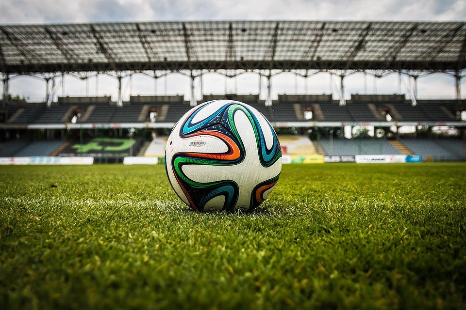 Soccer, Boule, Stade, Sur Le Terrain, Stade De Football